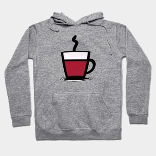 Coffee Cup Art Hoodie